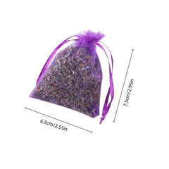 20 Lavender Sachets - Dried Lavender Flowers - Bridal Shower Favors