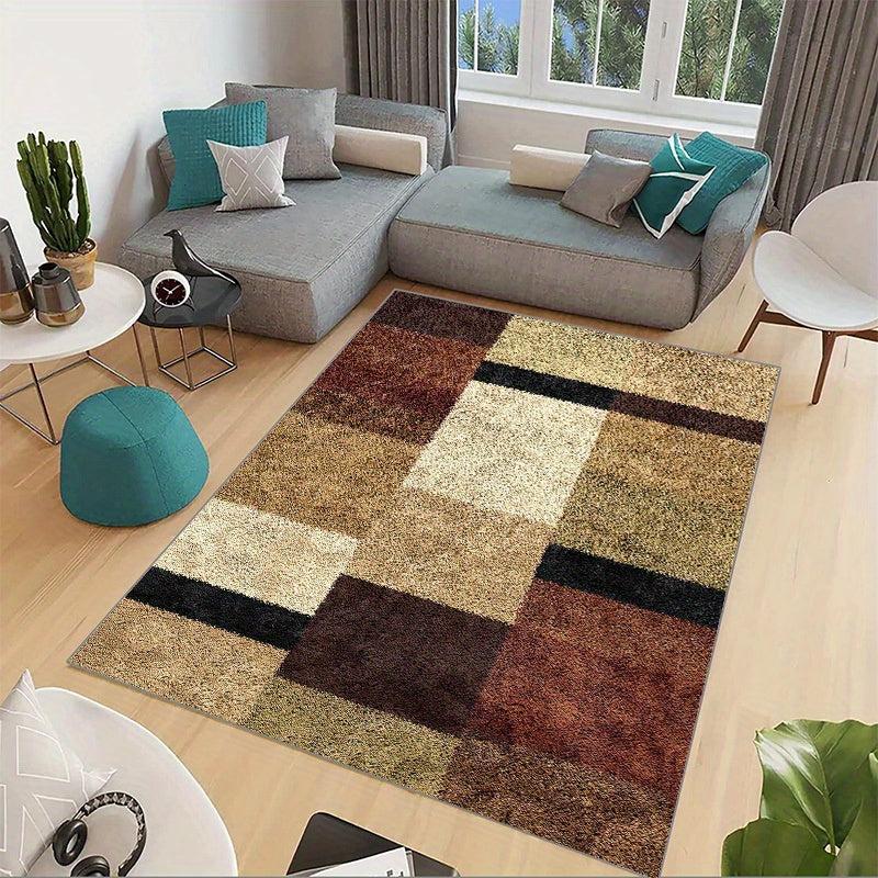 Geometric Living Room Area Carpet for Home & Office