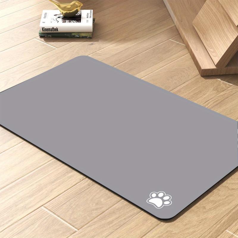 Water Absorbent Pet Feeding Mat Dog Cat Food Mats Spill Protection Placemats
