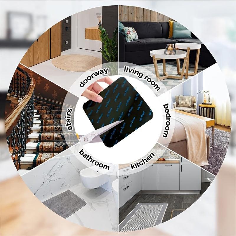 10pcs Non Slip Rug Pad Gripper Washable Area Rug Pad Carpet Mat Gripper