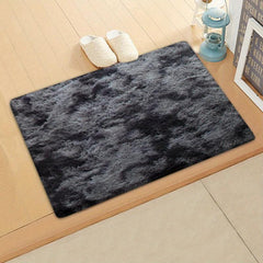 Soft Grey Plush Rug for Bedroom/Living Room 62.99x90.55 Inches