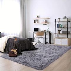 Soft Plush Shag Area Rugs - Fluffy Shaggy Floor Carpet for Bedroom