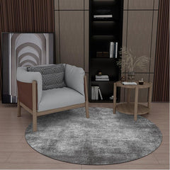 Modern Contemporary Round Area Rug Living Room Decoration Large Plush Carpet