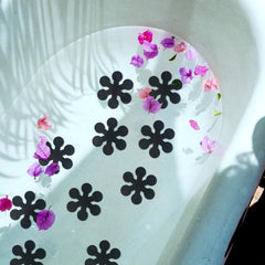 10pcs Flower Non Slip Bathtub Stickers Anti Slip for Bathroom Shower Floor