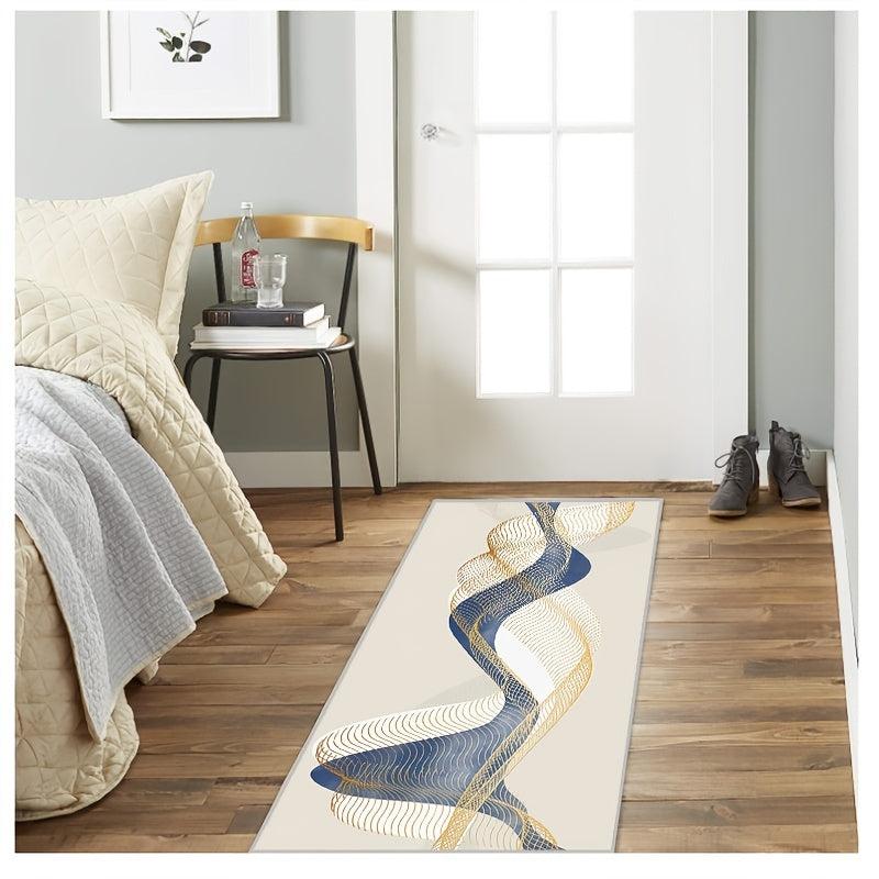 Minimalist Abstract Long Carpet for Home Decoration Floor Mats