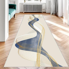 Minimalist Abstract Long Carpet for Home Decoration Floor Mats