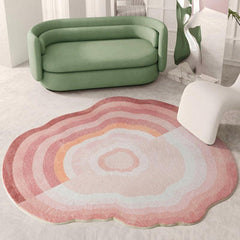 Creative Plush Carpet Irregular Living Room Thick Floor Mat