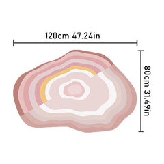 Creative Plush Carpet Irregular Living Room Thick Floor Mat
