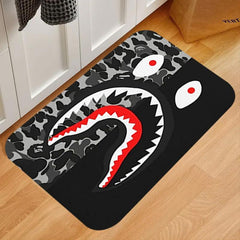 Thickened Shark Camouflage Large Carpet Funny Cartoon Shark Rug