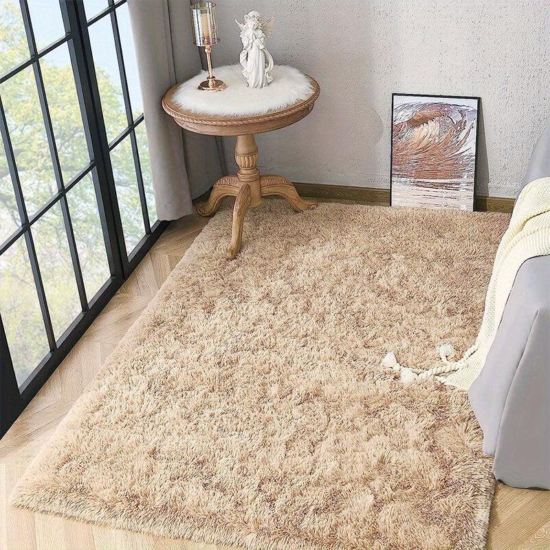 Soft Plush Shag Area Rug Fluffy Shaggy Floor Carpet