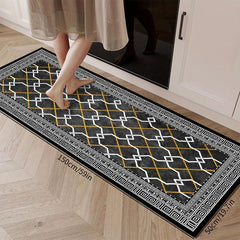 Modern Soft Kitchen Rug Anti Fatigue Quick Dry Waterproof Non Slip Kitchen Rug