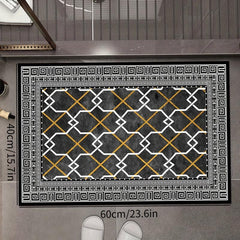 Modern Soft Kitchen Rug Anti Fatigue Quick Dry Waterproof Non Slip Kitchen Rug