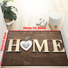 Washable Indoor Mat Creative Doormat Non-slip Floor Rug Mat