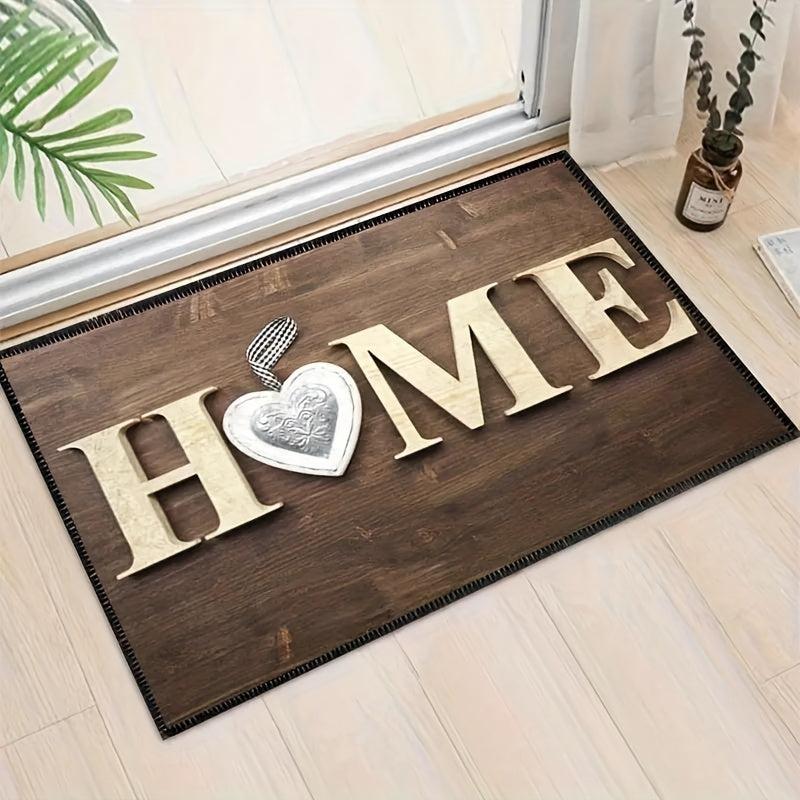 Washable Indoor Mat Creative Doormat Non-slip Floor Rug Mat