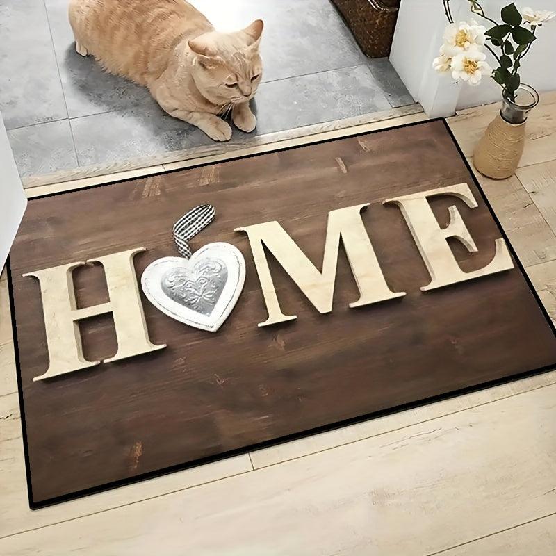 Washable Indoor Mat Creative Doormat Non-slip Floor Rug Mat