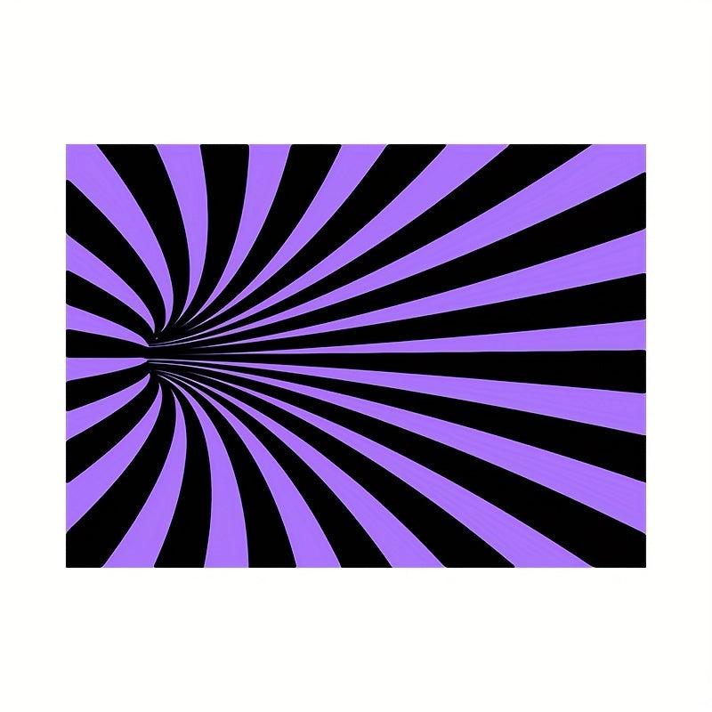 Stylish 3D Vision Area Rug Soft Non Slip Waterproof