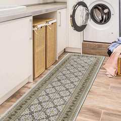 Soft Non Slip Hallway Runner Rug Distressed Carpet Runner Farmhouse Style