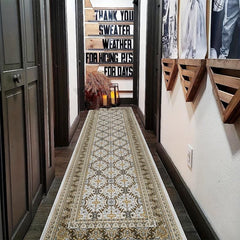 Soft Non Slip Hallway Runner Rug Distressed Carpet Runner Farmhouse Style