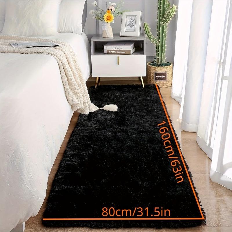 Soft Fluffy Bedroom Rugs Indoor Shaggy Plush Area Rug College Dorm Living Room