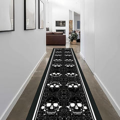 Halloween Skull Head Carpet Anti-Fouling Non-Slip Washable Rug