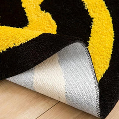 Smiling Face Carpet Mat Non Slip Absorbent Soft Floor Mat