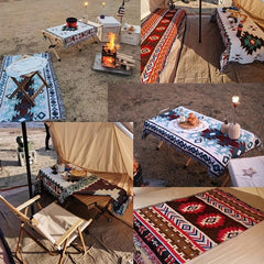 Nordic Kilim Thread Blanket Sofa Towel RV Outdoor Camping Blanket 51x70in