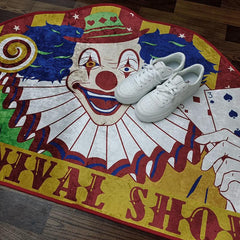 Gothic Halloween Sign Carpet Non Slip Waterproof Dirt Resistant
