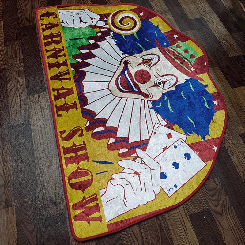 Gothic Halloween Sign Carpet Non Slip Waterproof Dirt Resistant