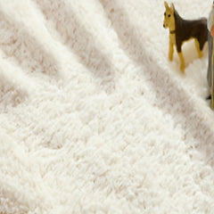 Modern Nordic Area Rug Soft Faux Sheepskin Floor Mat Living Room Bedroom Bedside