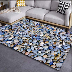 3D Stone Pattern Carpet Anti Fatigue Kitchen Mat Vintage Boho
