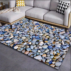 3D Stone Pattern Carpet Anti Fatigue Kitchen Mat Vintage Boho