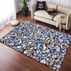 3D Stone Pattern Carpet Anti Fatigue Kitchen Mat Vintage Boho