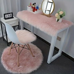 Soft Plush Fur Rugs Modern Faux Fur Rug Fluffy Rug For Bedroom