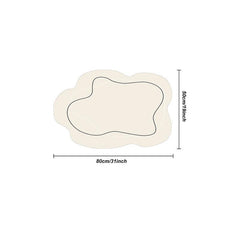 Plush Modern Shaggy Area Rug for Living Room Bedroom Home Decor