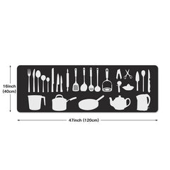 Non Slip Kitchen Sponge Floor Mat - Floor Protection and Cleaning