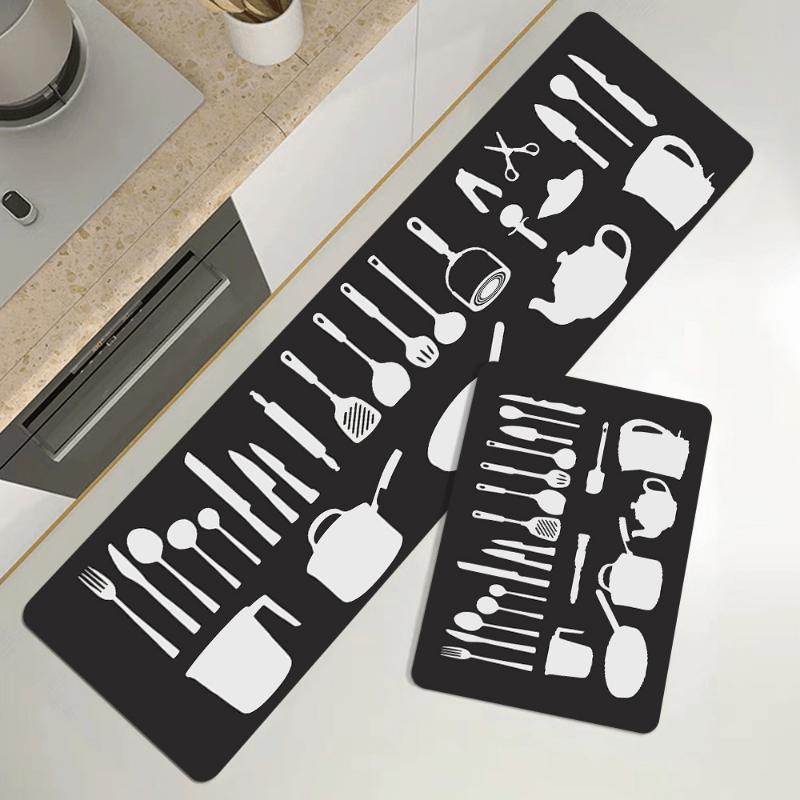 Non Slip Kitchen Sponge Floor Mat - Floor Protection and Cleaning