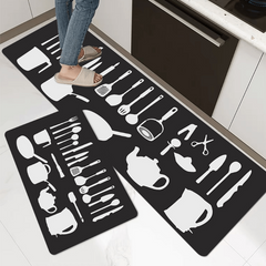 Non Slip Kitchen Sponge Floor Mat - Floor Protection and Cleaning