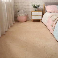 10pcs Soft Shaggy Rug for Living Room Bedroom Decor