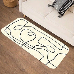 Soft Thickened Kitchen Mat Non-slip Floor Mat Waterproof Runner Rug