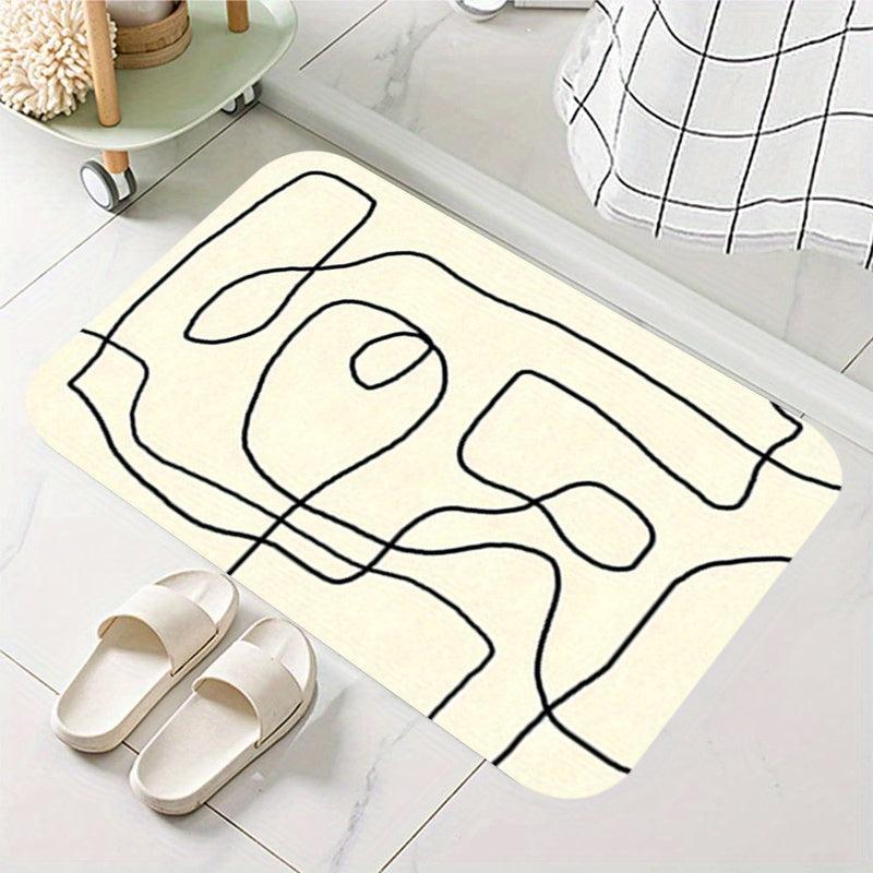 Soft Thickened Kitchen Mat Non-slip Floor Mat Waterproof Runner Rug