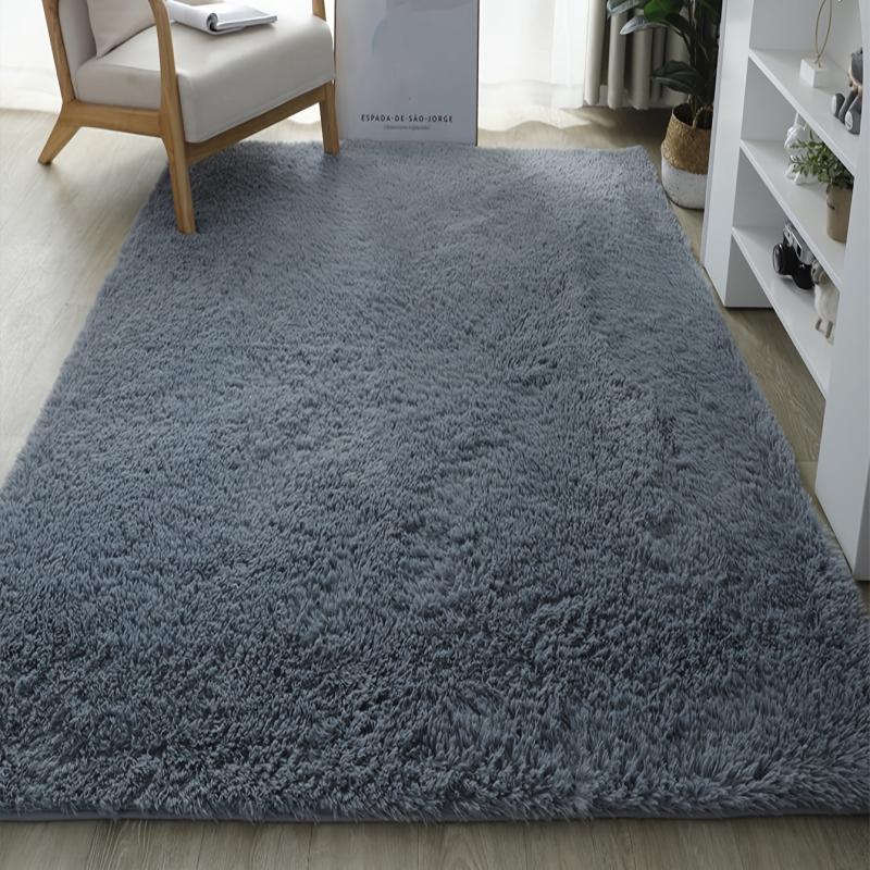 Soft Fluffy Shag Area Rugs For Living Room Shaggy Floor Carpet