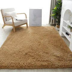 Soft Fluffy Shag Area Rugs For Living Room Shaggy Floor Carpet