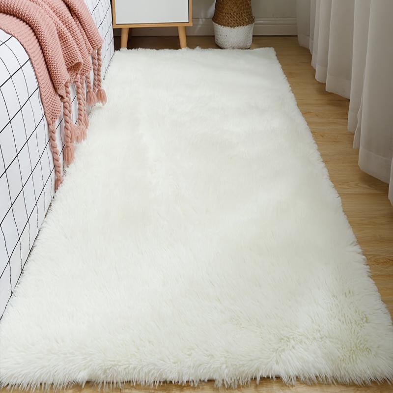 Soft Fluffy Shag Area Rugs For Living Room Shaggy Floor Carpet