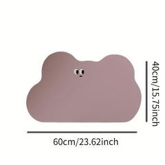 Cartoon Quick Drying Bath Rug, Non Slip Shower Carpet