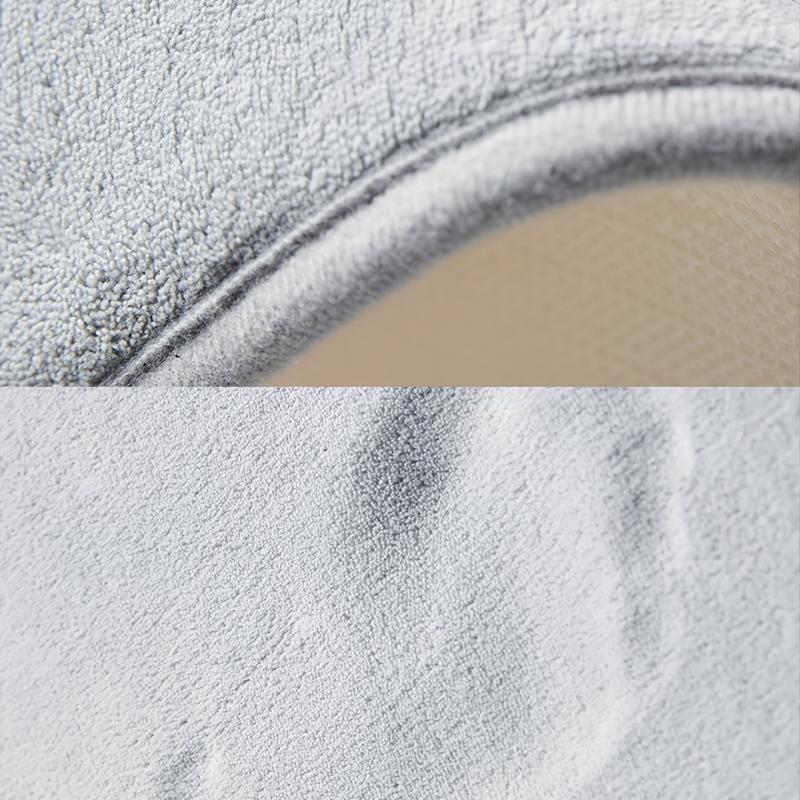 Non Slip Light Gray Floor Mat Absorbent Indoor Carpet