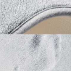 Non Slip Light Gray Floor Mat Absorbent Indoor Carpet