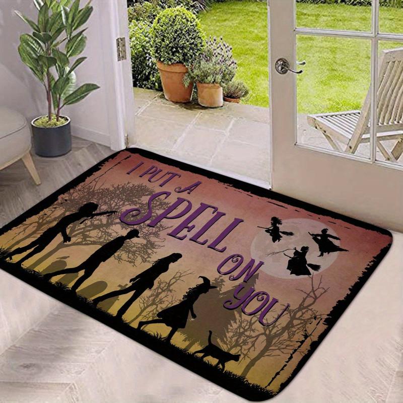 Fun Entrance Mat Water Absorbent & Non slip Carpet Flannel Anti fatigue Foam