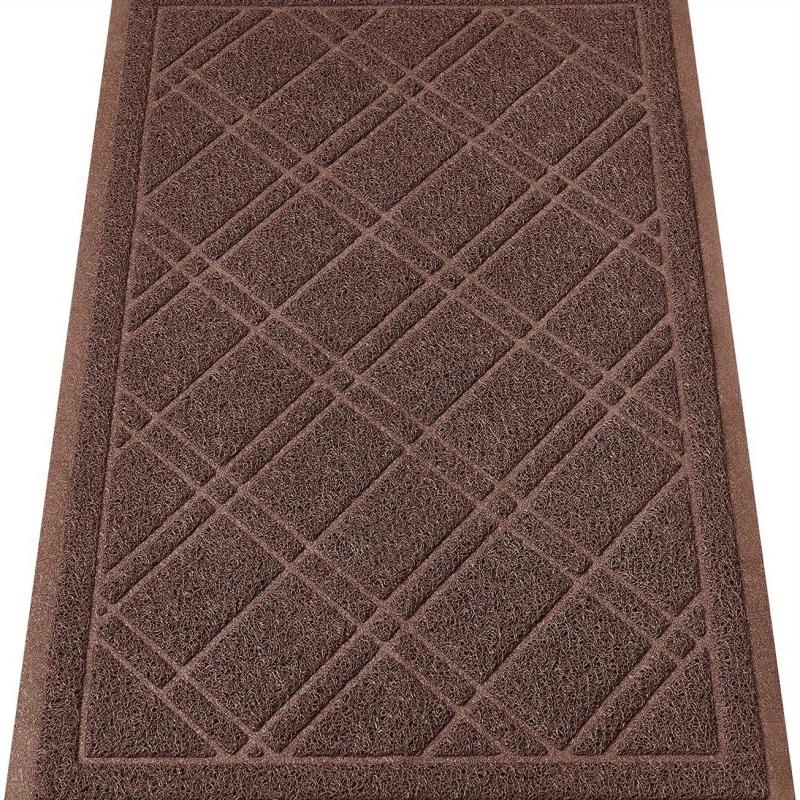 Indoor Door Mat Non Slip Absorbent Front Door Mat Washable Low Profile Entry Rug