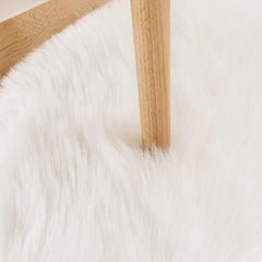 Soft Geometric Shaggy Rug for Bedroom and Living Room Decor