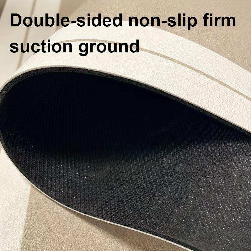 Flower Mat Kitchen Floor Mat Anti-slip Waterproof Erasable Absorbent Carpet